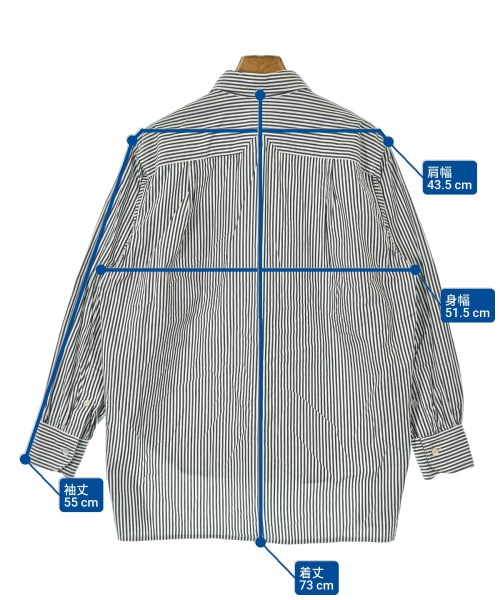 Hillier Bartley（ヒリヤーバートリー）カジュアルシャツ グレー サイズ:8(S位) レディース/2200623520024