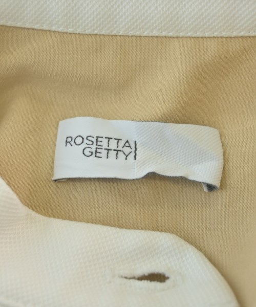 Rosetta Getty（ロゼッタ　ゲッティ）シャツワンピース ベージュ サイズ:2(S位) レディース/2200641851032