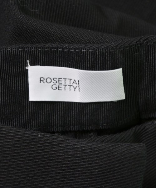 Rosetta Getty（ロゼッタ　ゲッティ）スラックス 黒 サイズ:4(XL位) レディース/2200682283298