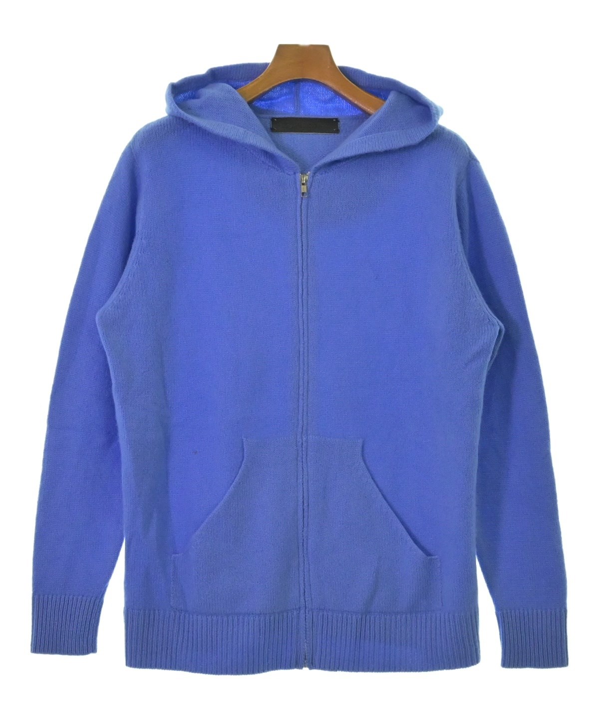 The Elder Statesman - The Elder Statesman カーディガン XS 青 【古着】【中古】 The Elder Statesman（ジエルダーステイツマン）カーディガン 青
