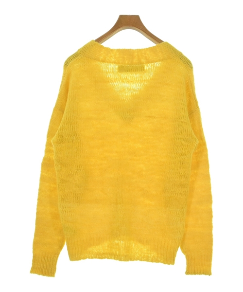 The Elder Statesman（ジエルダーステイツマン）ニット・セーター 黄 サイズ:S メンズ/2200638314427