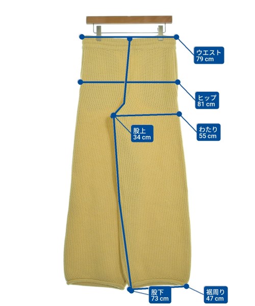 The Elder Statesman（ジエルダーステイツマン）その他 黄 サイズ:XS レディース/2200631192596