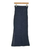 The Elder Statesman（ジエルダーステイツマン）ロング・マキシ丈スカート 紺 サイズ:XS レディース/2200631224600