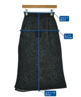 The Elder Statesman（ジエルダーステイツマン）ロング・マキシ丈スカート 黒 サイズ:XS レディース/2200631233329