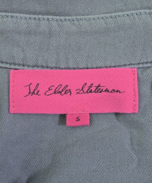 The Elder Statesman（ジエルダーステイツマン）カジュアルシャツ 青 サイズ:S メンズ/2200694690237