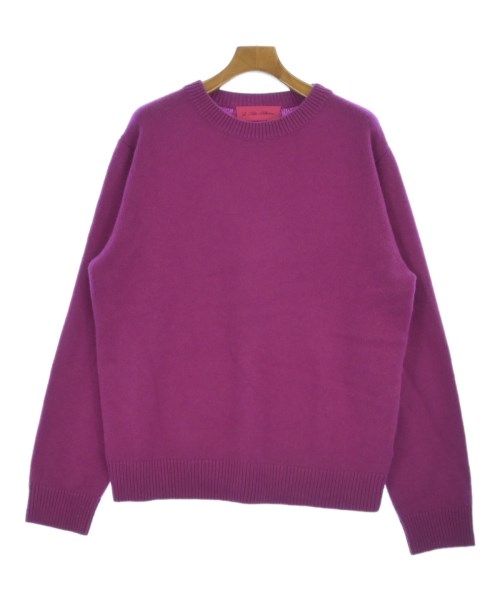 The Elder Statesman(ジエルダーステイツマン)ニット・セーター 紫 サイズ:XL/2200696640216