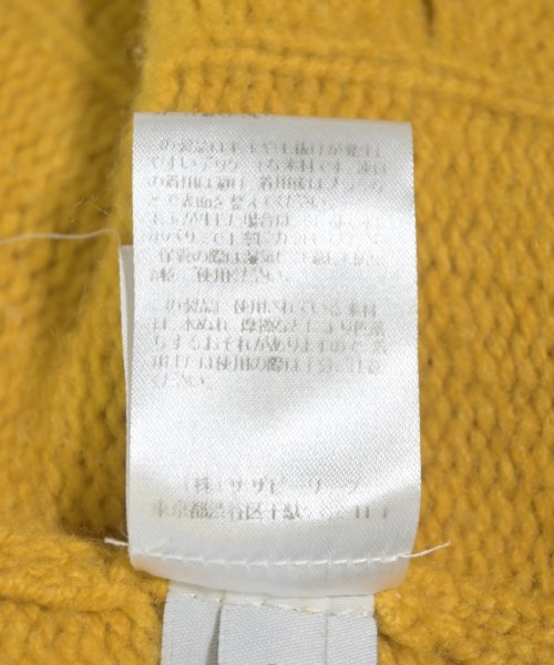 The Elder Statesman（ジエルダーステイツマン）ニット・セーター 黄 サイズ:S メンズ/2200651815031