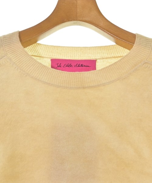 The Elder Statesman（ジエルダーステイツマン）ニット・セーター ベージュ サイズ:L メンズ/2200657889012