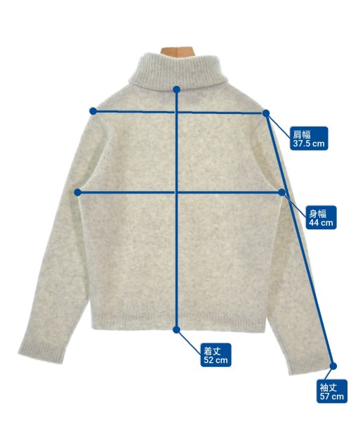 The Elder Statesman（ジエルダーステイツマン）ニット・セーター グレー サイズ:S レディース/2200653627052