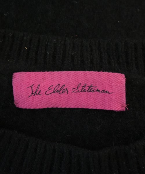The Elder Statesman（ジエルダーステイツマン）ニット・セーター 黒 サイズ:XL メンズ/2200705435284