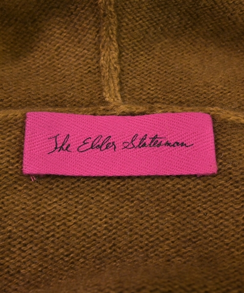 The Elder Statesman（ジエルダーステイツマン）カーディガン 茶 サイズ:S メンズ/2200668188074