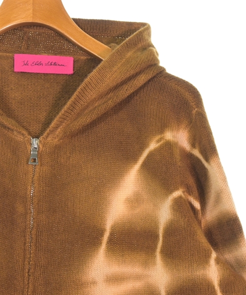 The Elder Statesman（ジエルダーステイツマン）カーディガン 茶 サイズ:S メンズ/2200668188074