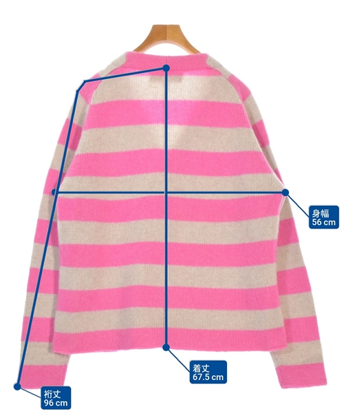 The Elder Statesman（ジエルダーステイツマン）カーディガン ピンク サイズ:S メンズ/2200668188081