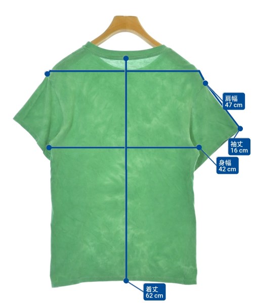 The Elder Statesman（ジエルダーステイツマン）Tシャツ・カットソー 緑 サイズ:XXS メンズ/2200671366049