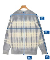 The Elder Statesman（ジエルダーステイツマン）ニット・セーター グレー サイズ:M メンズ/2200672298042