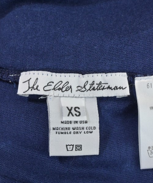 The Elder Statesman（ジエルダーステイツマン）Tシャツ・カットソー 紺 サイズ:XS メンズ/2200683104219
