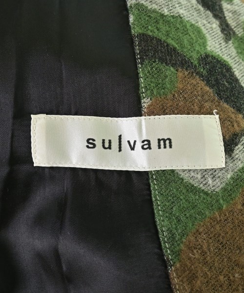 sulvam（サルバム）その他 カーキ サイズ:S メンズ/2200622954011