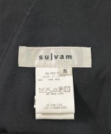 sulvam（サルバム）クロップドパンツ 黒 サイズ:S メンズ/2200622954073