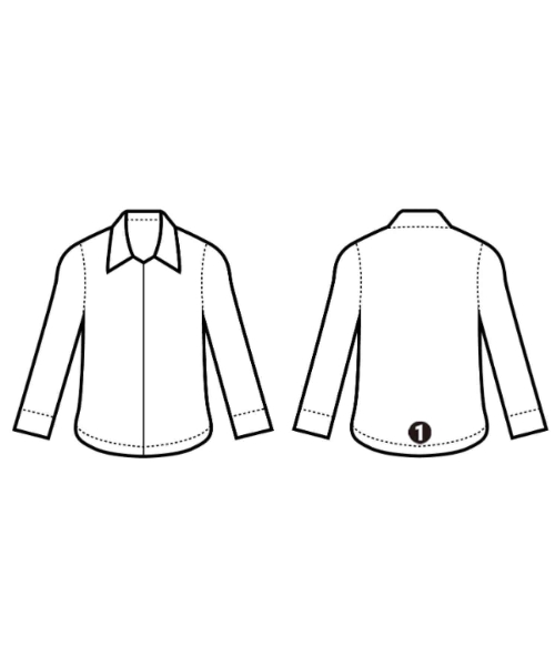 sulvam（サルバム）カジュアルシャツ 白 サイズ:M メンズ/2200638262476