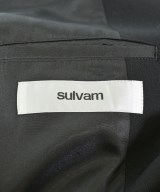 sulvam（サルバム）チェスターコート 黒 サイズ:L メンズ/2200642944023