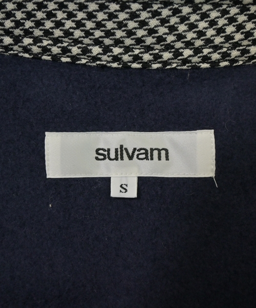 sulvam（サルバム）カジュアルシャツ 紺 サイズ:S メンズ/2200625259052