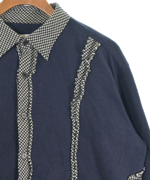 sulvam（サルバム）カジュアルシャツ 紺 サイズ:S メンズ/2200625259052