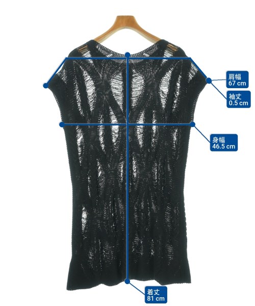 sulvam（サルバム）ベスト 黒 サイズ:S メンズ/2200620395199