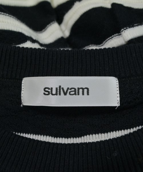 sulvam（サルバム）ニット・セーター 黒 サイズ:M メンズ/2200620395410