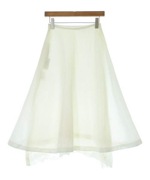 sulvam（サルバム）ロング・マキシ丈スカート 白 サイズ:S レディース/2200631147190