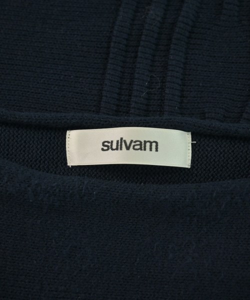 sulvam（サルバム）ニット・セーター 紺 サイズ:S メンズ/2200620249027