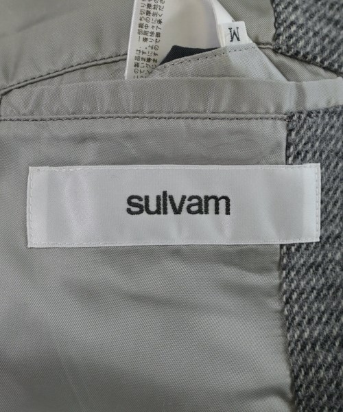 sulvam（サルバム）カジュアルジャケット グレー サイズ:M メンズ/2200670093069