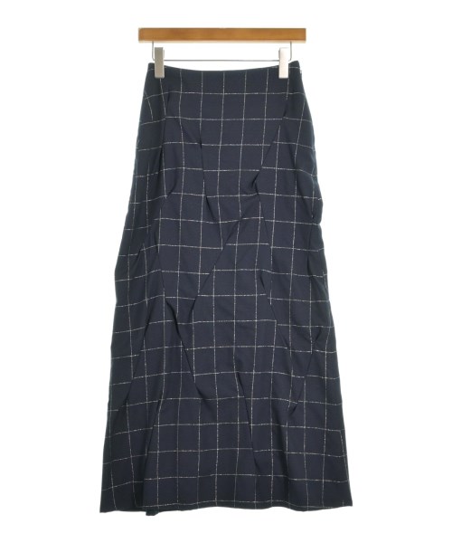 sulvam(サルバム)ロング・マキシ丈スカート 紺 サイズ:S/2200672193088