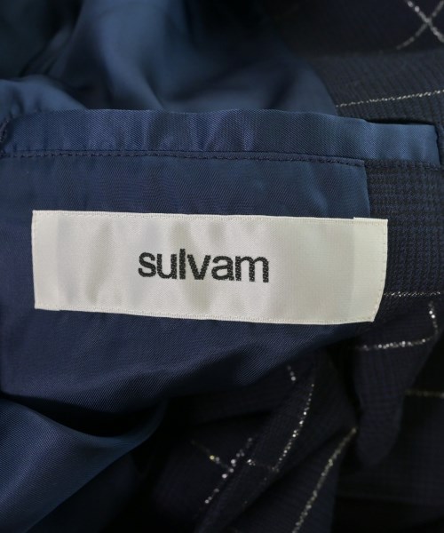 sulvam（サルバム）テーラードジャケット 紺 サイズ:S レディース/2200672193095