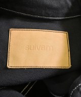 sulvam（サルバム）カバーオール 黒 サイズ:S メンズ/2200673558114