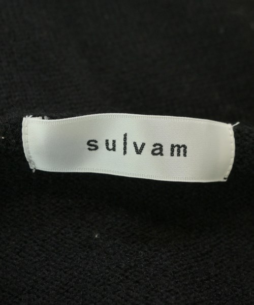 sulvam（サルバム）ニット・セーター 黒 サイズ:S レディース/2200679702054