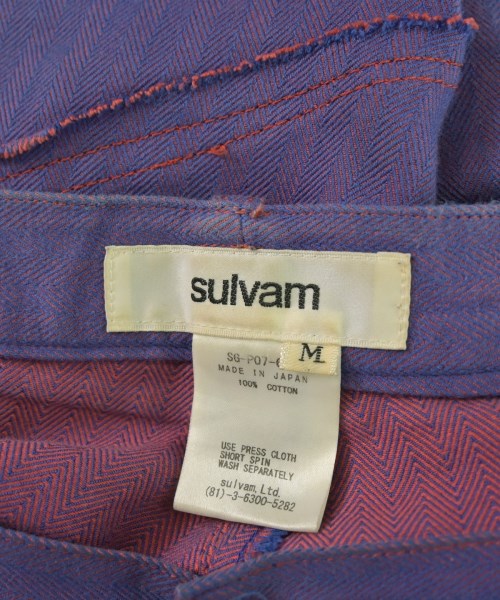 sulvam（サルバム）その他 紫 サイズ:M メンズ/2200681754041