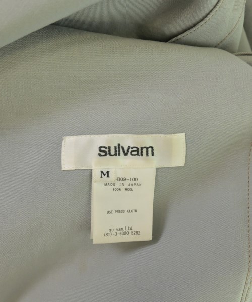 sulvam（サルバム）カジュアルシャツ 青 サイズ:M メンズ/2200696727016