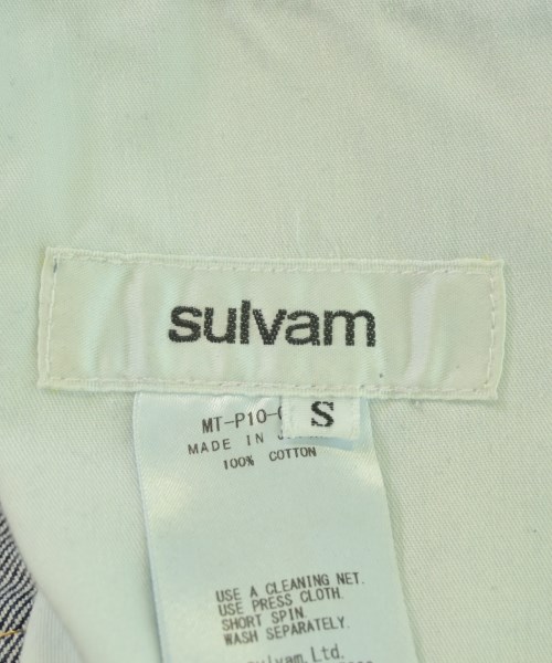 sulvam（サルバム）デニムパンツ 紺 サイズ:S メンズ/2200696939044