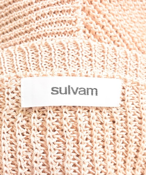 sulvam（サルバム）ニット・セーター ベージュ サイズ:M メンズ/2200701819101