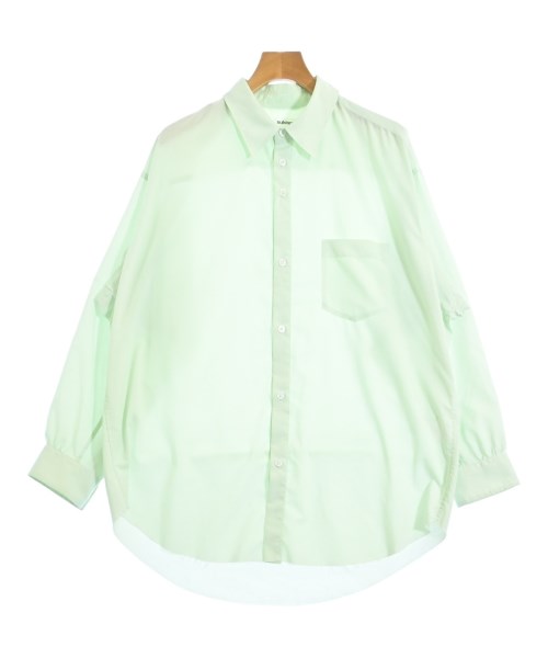 sulvam(サルバム)カジュアルシャツ 緑 サイズ:S/2200642252081