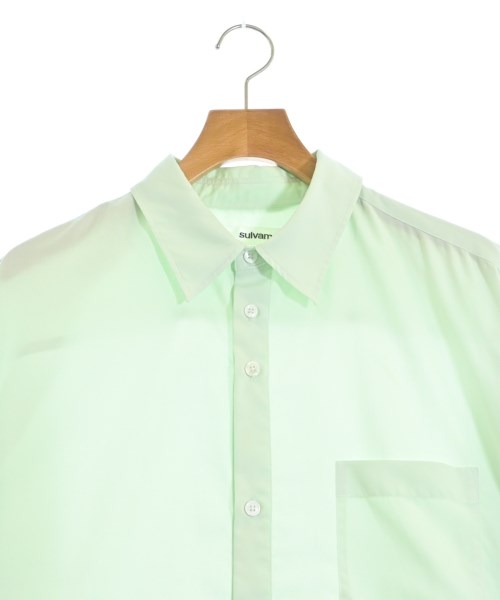 sulvam（サルバム）カジュアルシャツ 緑 サイズ:S メンズ/2200642252081