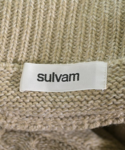 sulvam（サルバム）ニット・セーター ベージュ サイズ:S メンズ/2200655908036