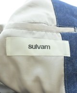 sulvam（サルバム）チェスターコート 青 サイズ:M メンズ/2200659985019