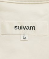 sulvam（サルバム）カジュアルシャツ 白 サイズ:L メンズ/2200652105056