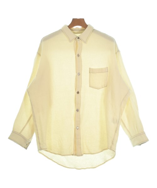 sulvam(サルバム)カジュアルシャツ 黄 サイズ:M/2200652105063
