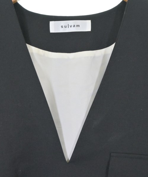sulvam（サルバム）カジュアルシャツ 黒 サイズ:M メンズ/2200654459065