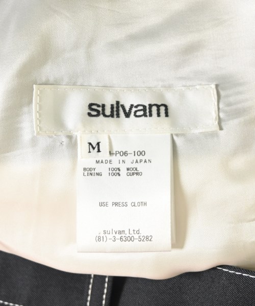 sulvam（サルバム）その他 黒 サイズ:M メンズ/2200706555097