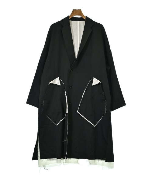 sulvam(サルバム)チェスターコート 黒 サイズ:S/2200662468240