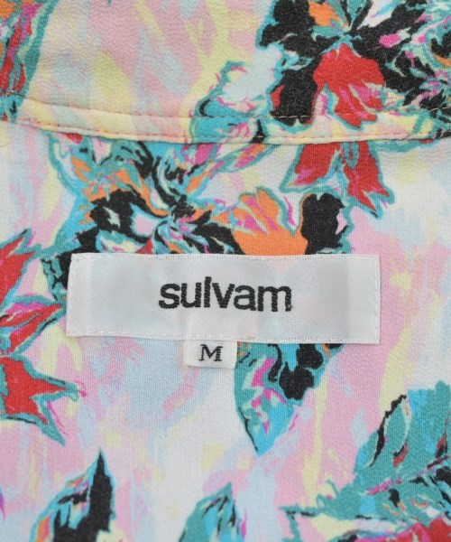 sulvam（サルバム）カジュアルシャツ ピンク サイズ:M メンズ/2200667534032