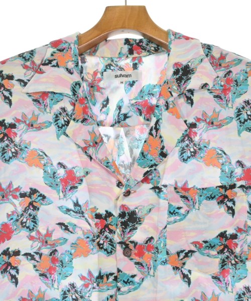 sulvam（サルバム）カジュアルシャツ ピンク サイズ:M メンズ/2200667534032